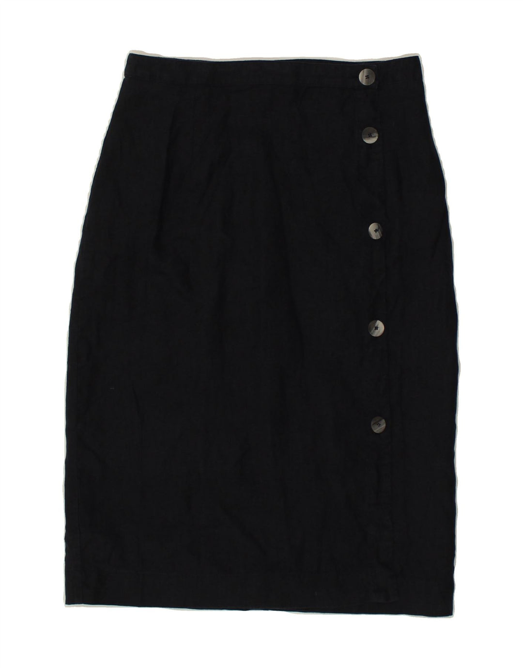 JAEGER Jupe crayon femme UK 10 Small W27 Bleu marine
