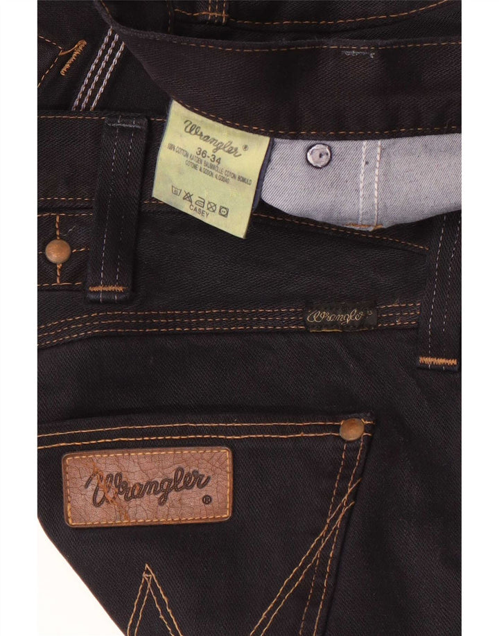 Wrangler Jean droit Casey homme W36 L34 coton noir