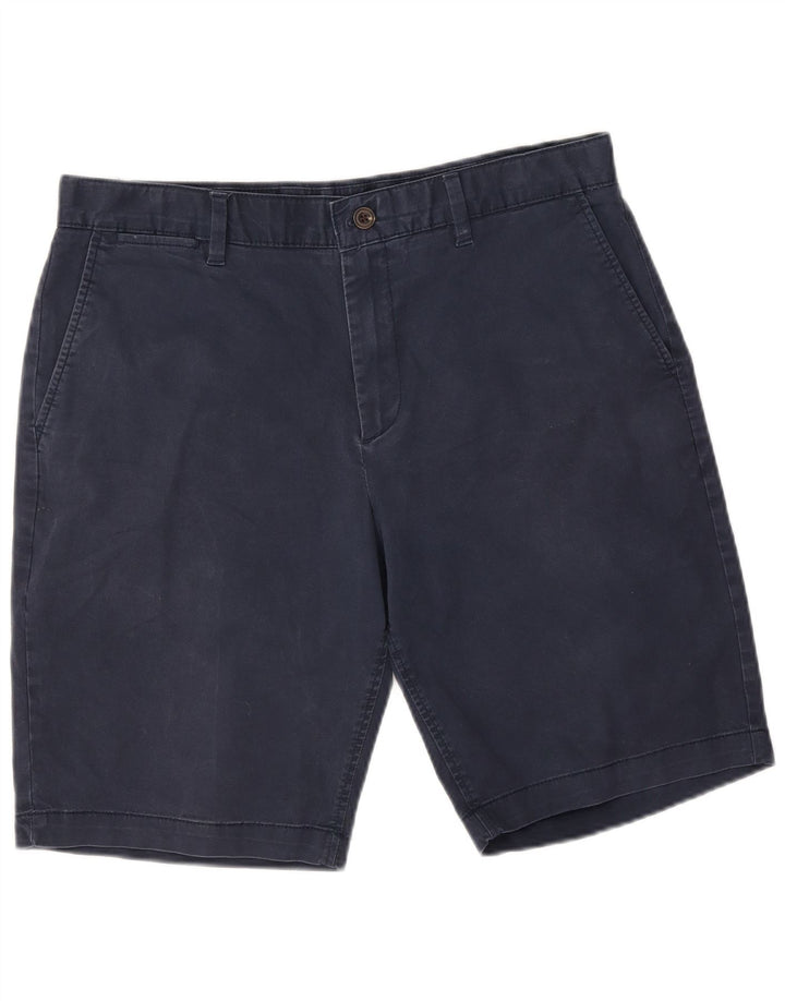 John Lewis Short Chino Regular Homme W36 Large Bleu Marine Coton