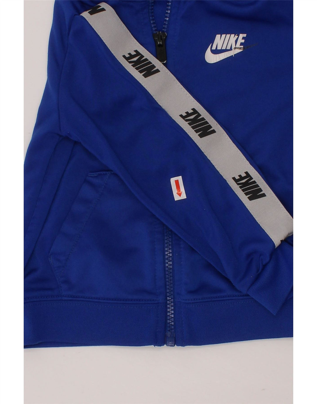 NIKE Veste de survêtement graphique pour bébé garçon 18-24 mois Bleu Colorblock