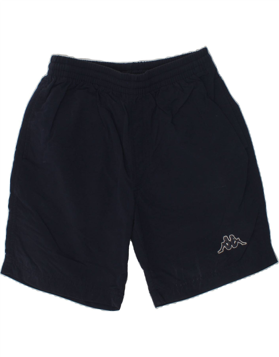 KAPPA Boys Sport Shorts 7-8 Years Navy Blue Nylon | Vintage Kappa | Thrift | Second-Hand Kappa | Used Clothing | Messina Hembry 