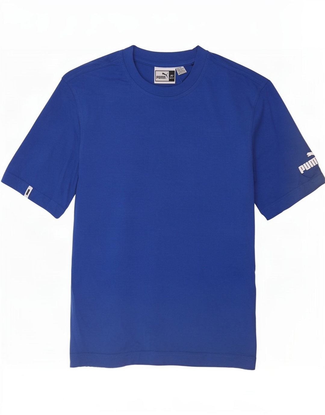 Puma T-Shirt Homme Top XS Bleu Coton