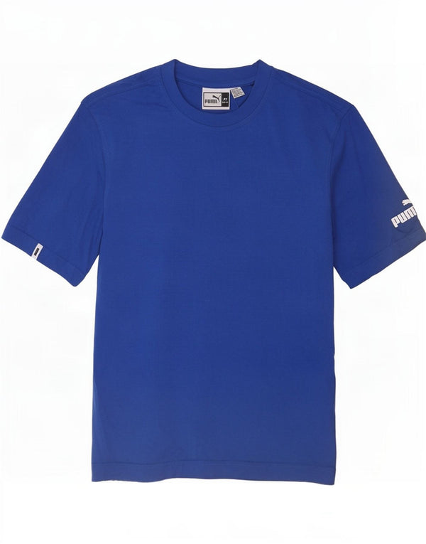 Puma T-Shirt Homme Top XS Bleu Coton