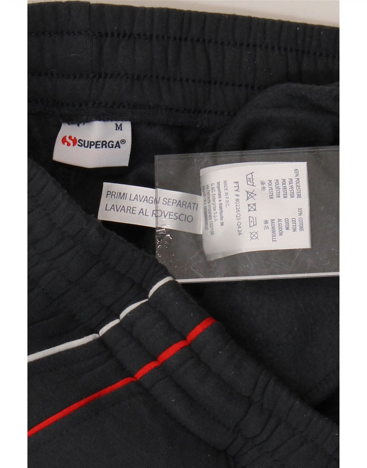 SUPERGA Mens Tracksuit Trousers Medium  Grey Polyester Vintage Superga and Second-Hand Superga from Messina Hembry 