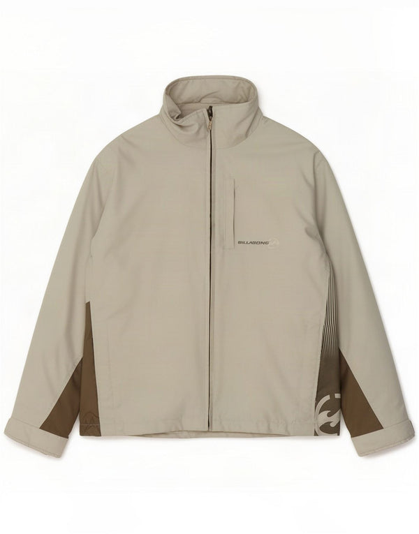 Billabong Veste coupe-vent graphique pour homme UK 36 Small White Colourblock