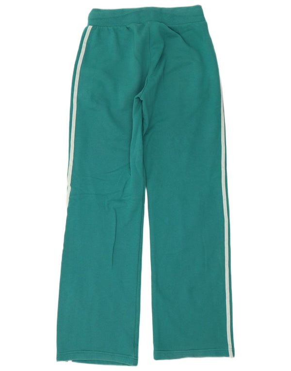 Adidas Pantalon de survêtement pour femme UK 12 Coton vert moyen