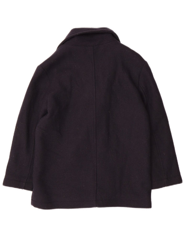 Caban Zara Garçon 9-10 ans Laine Bleu Marine