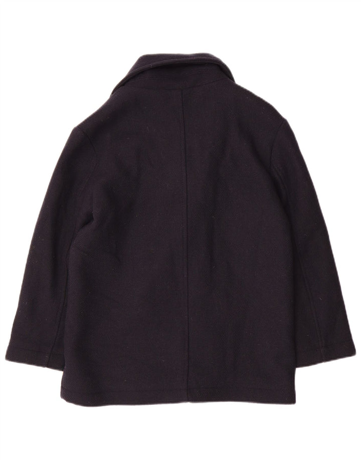 Caban Zara Garçon 9-10 ans Laine Bleu Marine