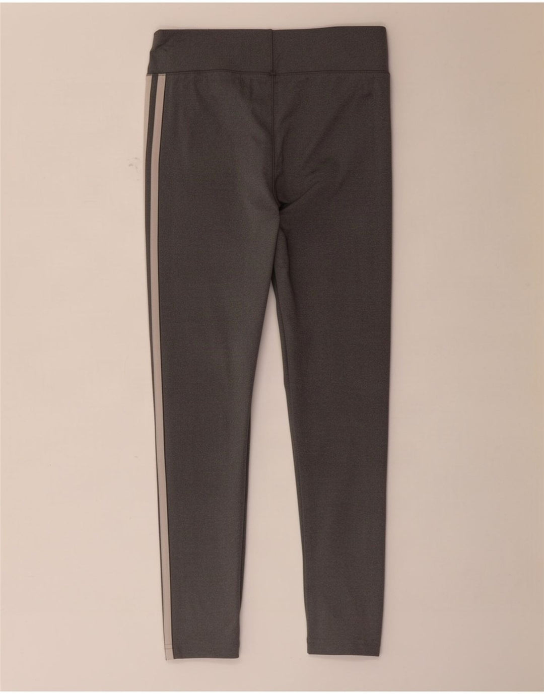 Adidas Climalite Leggings UK 8/10 Petit Gris Polyester