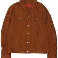 Guess Veste Bomber Homme UK 38 Coton Marron Moyen