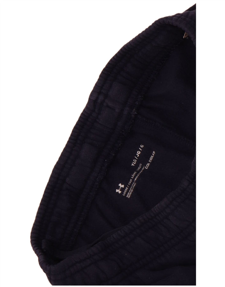 Under Armour Pantalon de survêtement Cold Gear pour garçon 11-12 ans Bleu marine Taille L