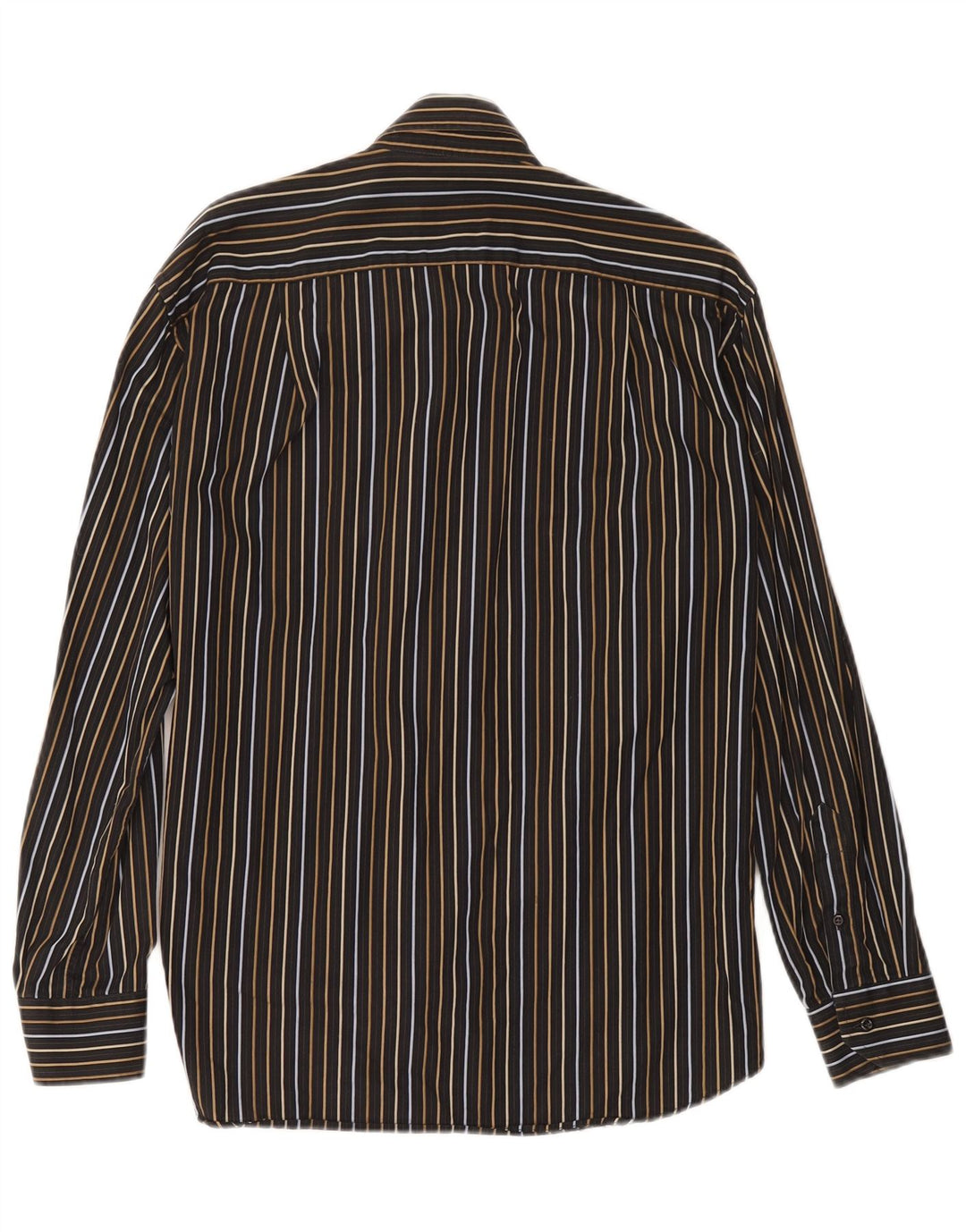 Roccobarocco Chemise Homme Taille 39 Moyen Noir Rayé
