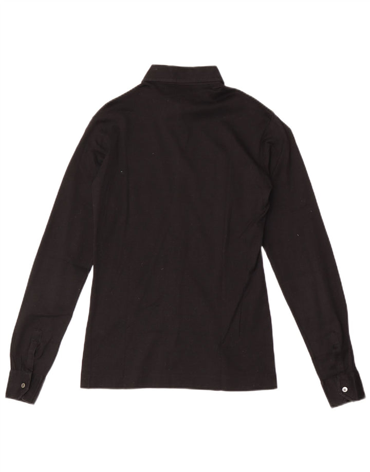 chemise femme vintage UK 10 Petit Noir