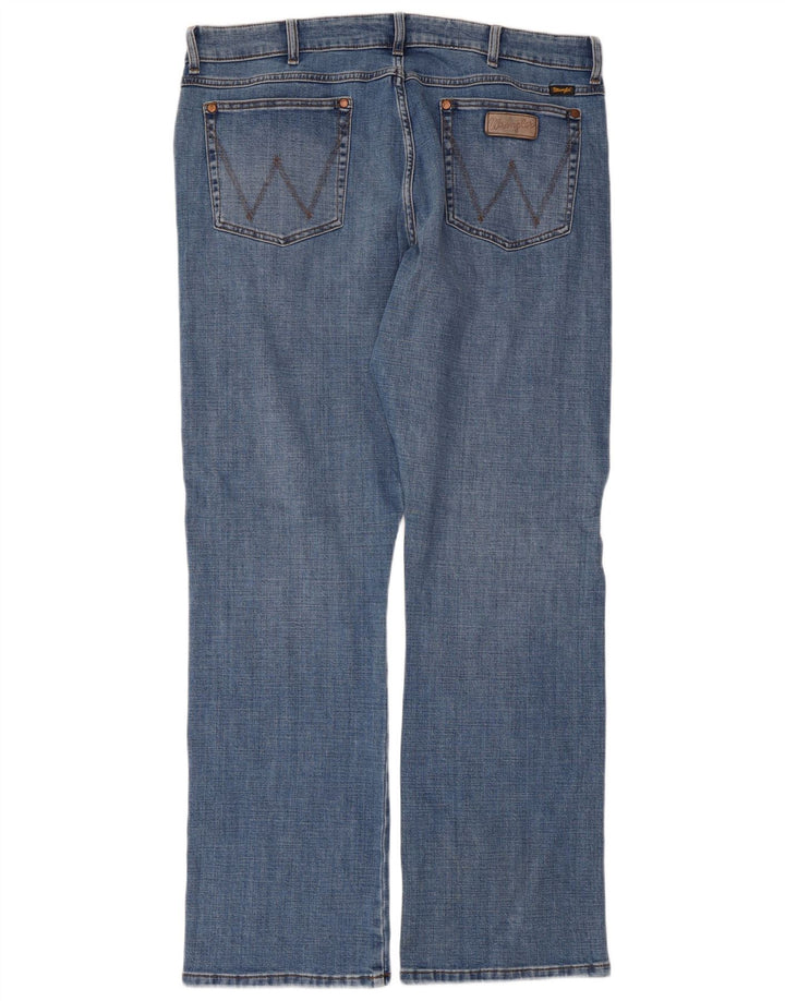 Wrangler Jean Droit Texas Homme W38 L32 Bleu