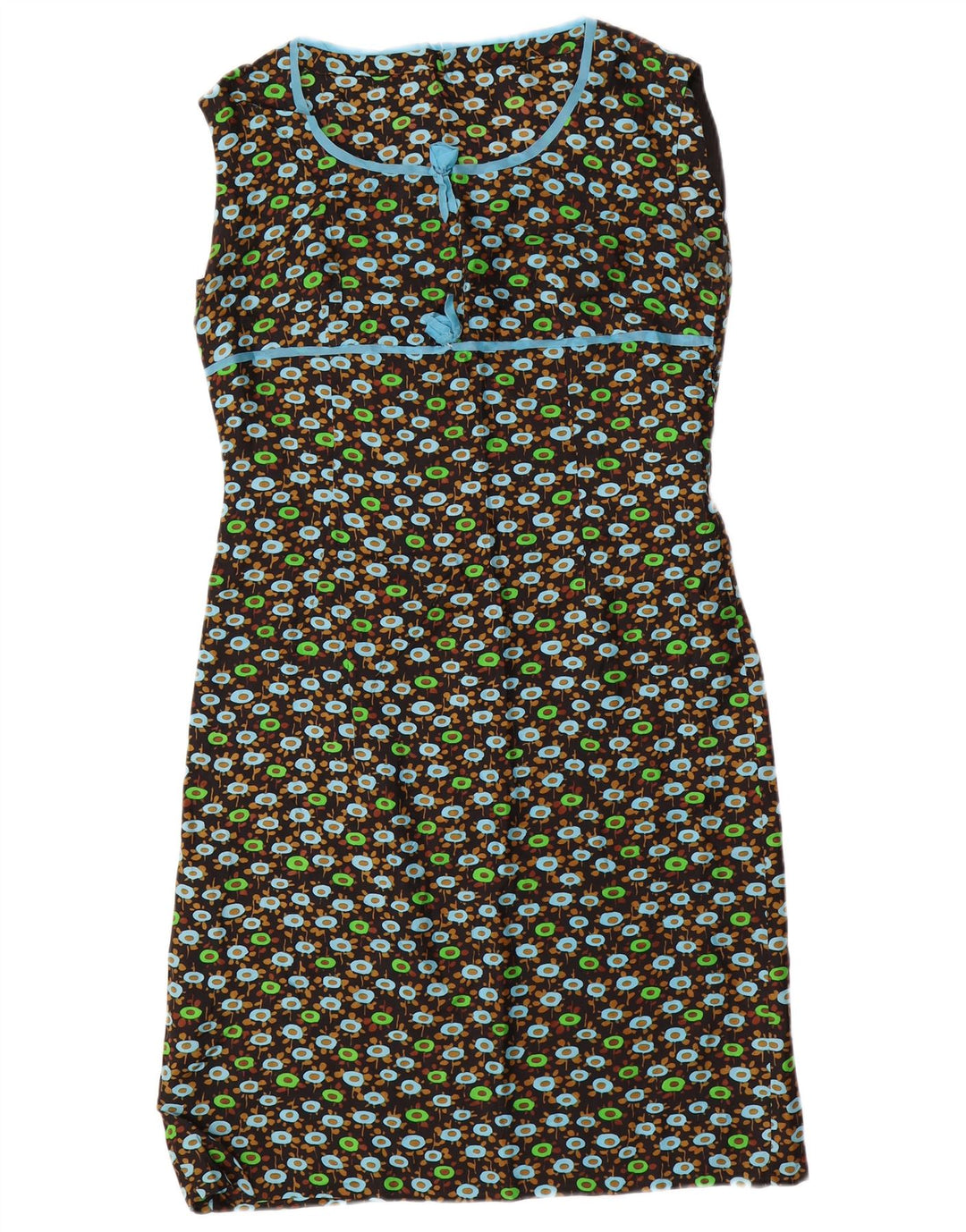 VINTAGE Ensemble 2 pièces à manches 3/4 pour femme UK 14 Medium Black Floral