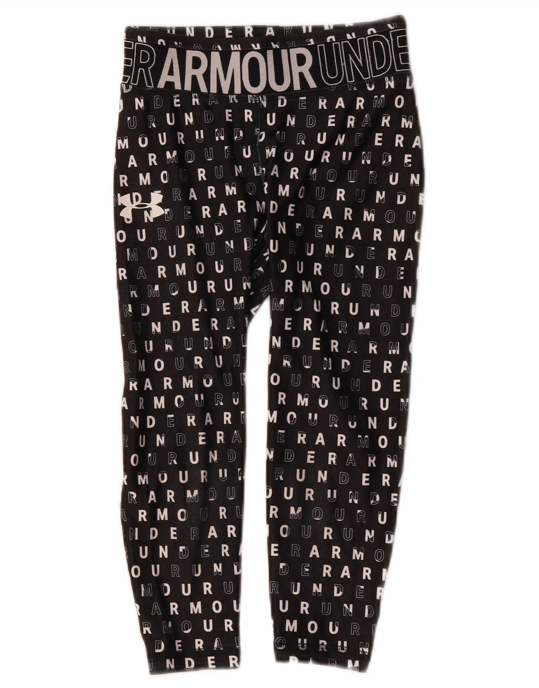 Under Armour Leggings Graphiques Filles 7-8 ans Petit Noir Polyester