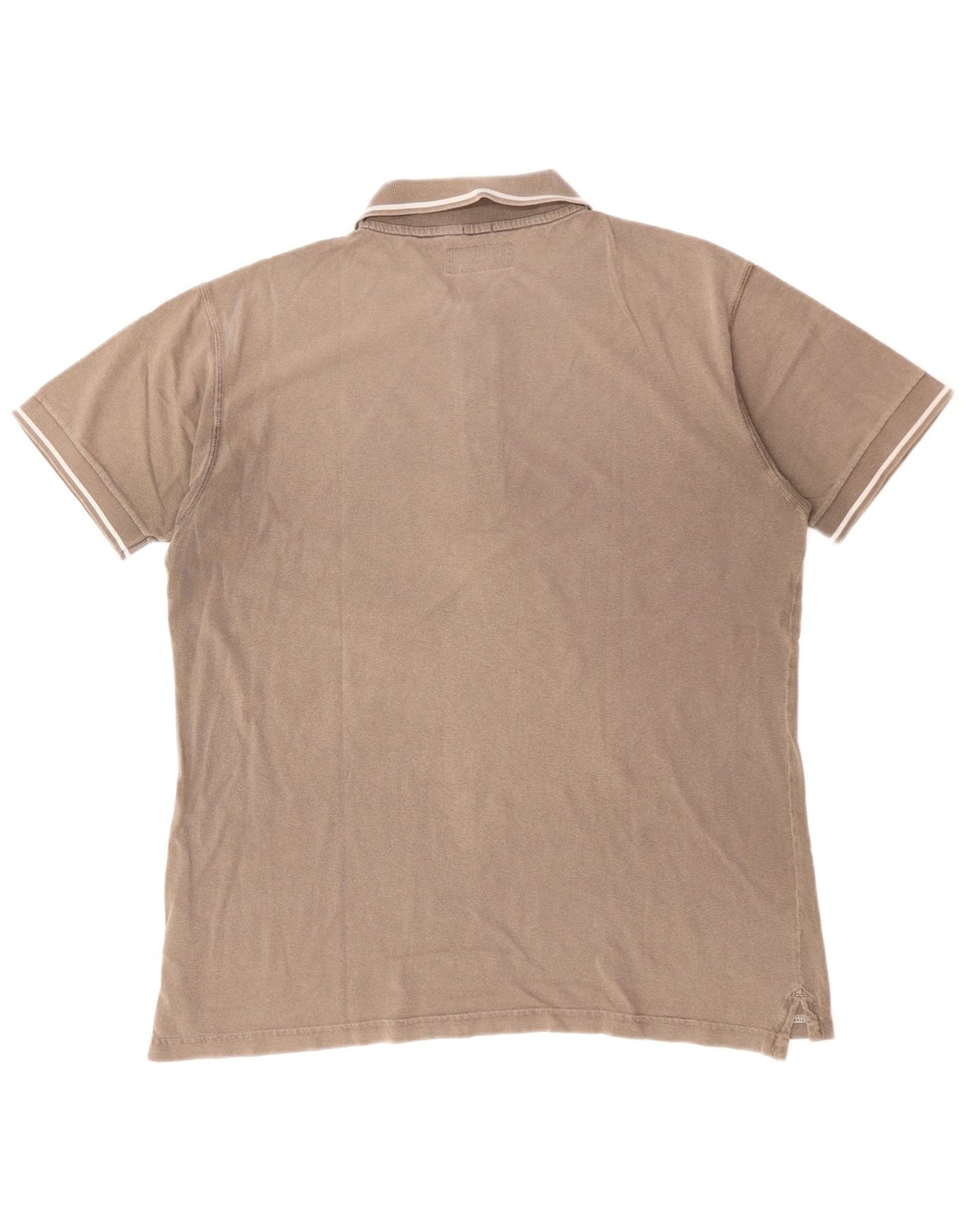 MARLBORO CLASSICS Polo Homme Large Marron Coton