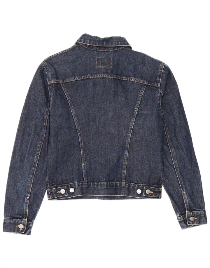 Rifle Veste en jean courte pour femme UK 6 XS Bleu Coton
