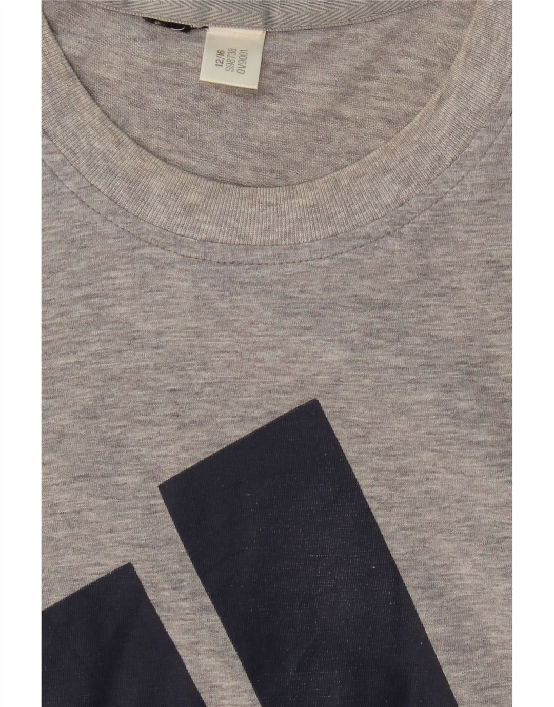 ADIDAS T-shirt graphique pour hommes, grand, gris