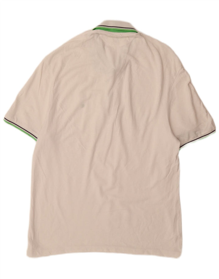 CHAMPION Polo Heritage Fit Homme Blanc XL