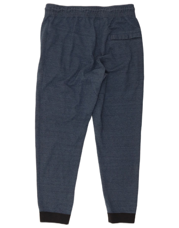 Nike Pantalon de survêtement pour homme en coton color block Bleu marine Taille L