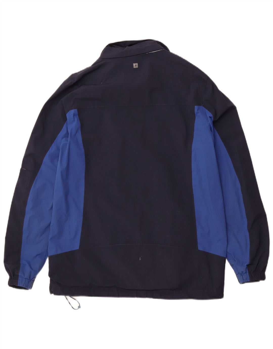 MOUNTAIN WAREHOUSE Veste de Pluie Homme UK 36 Small Bleu Marine Colourblock