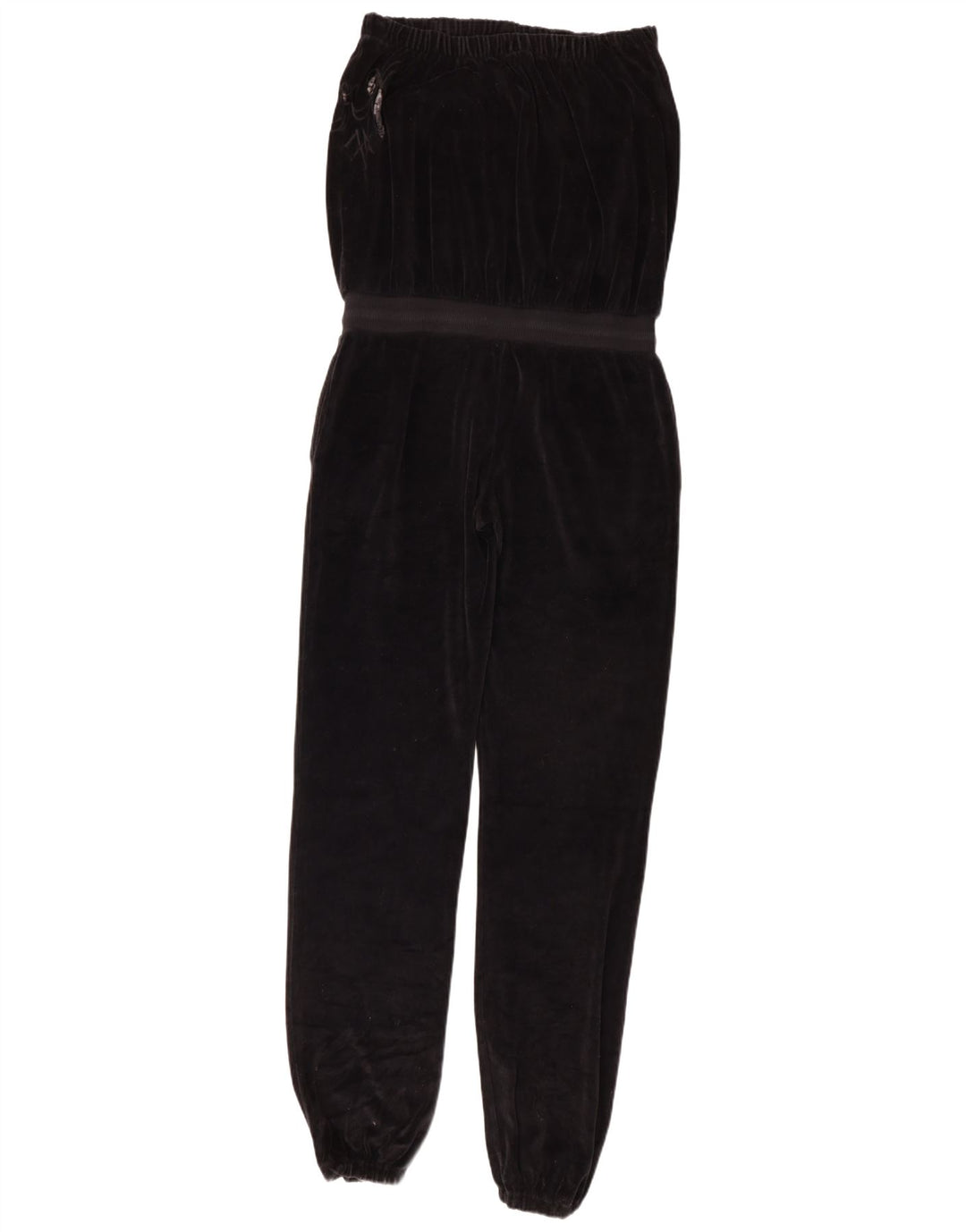 Iceberg Combinaison bustier en velours pour femme IT 44 en coton noir moyen