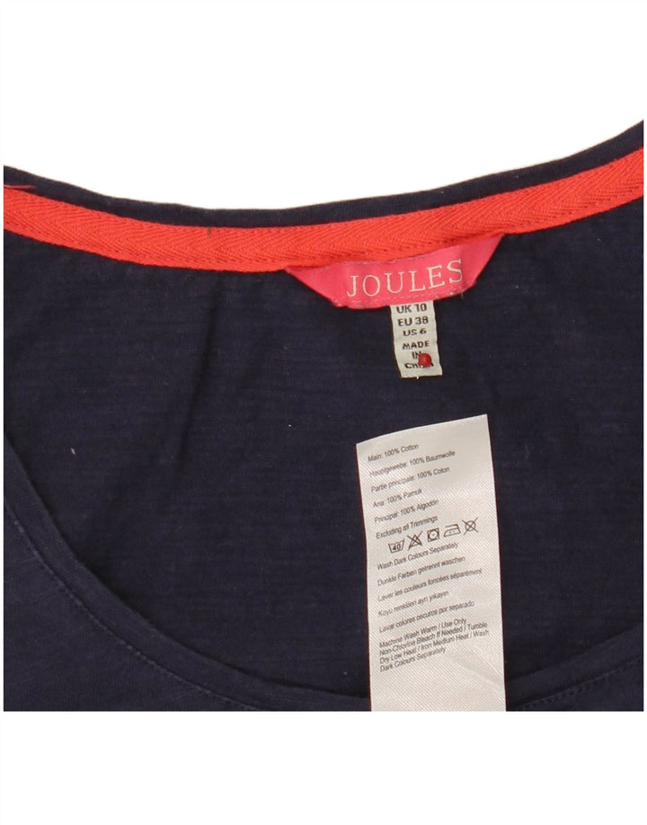 Joules Débardeur Femme UK 10 Small Bleu Marine Coton