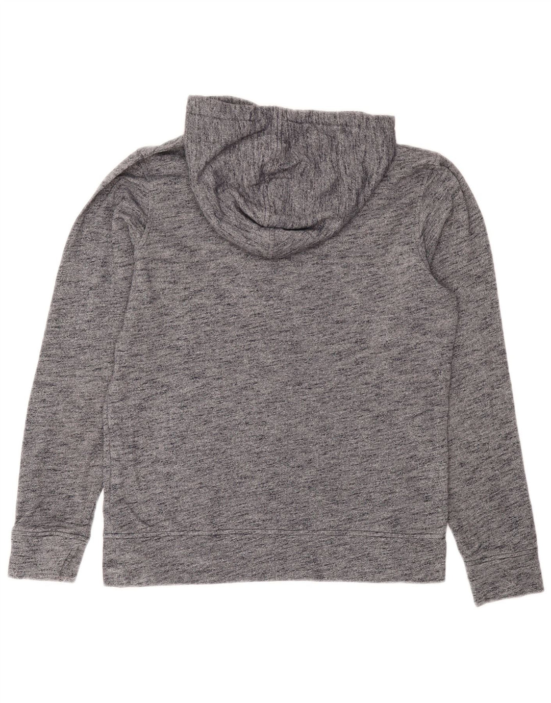 JACK & JONES Pull à capuche graphique pour homme en coton moucheté bleu marine Small