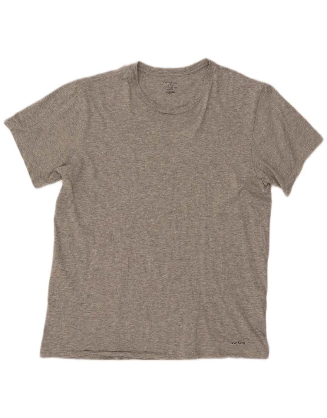 CALVIN KLEIN T-Shirt Homme Gris Moyen