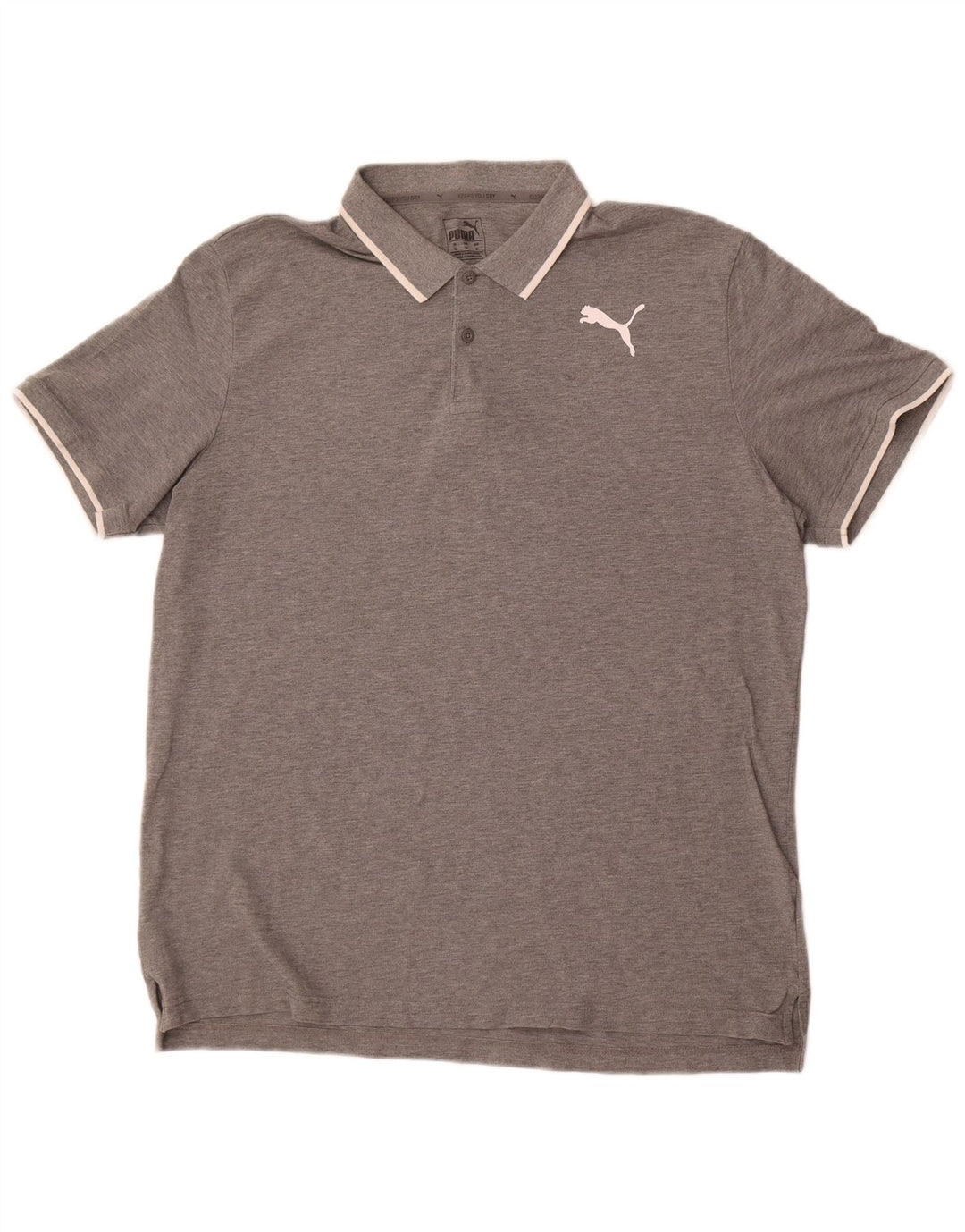 Puma Polo XL Homme Gris Moucheté