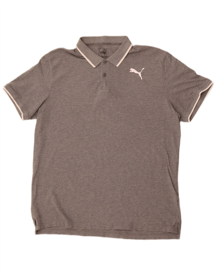 Puma Polo XL Homme Gris Moucheté
