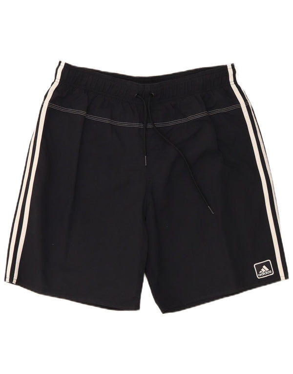 Adidas Short de bain pour homme Large Noir Polyamide