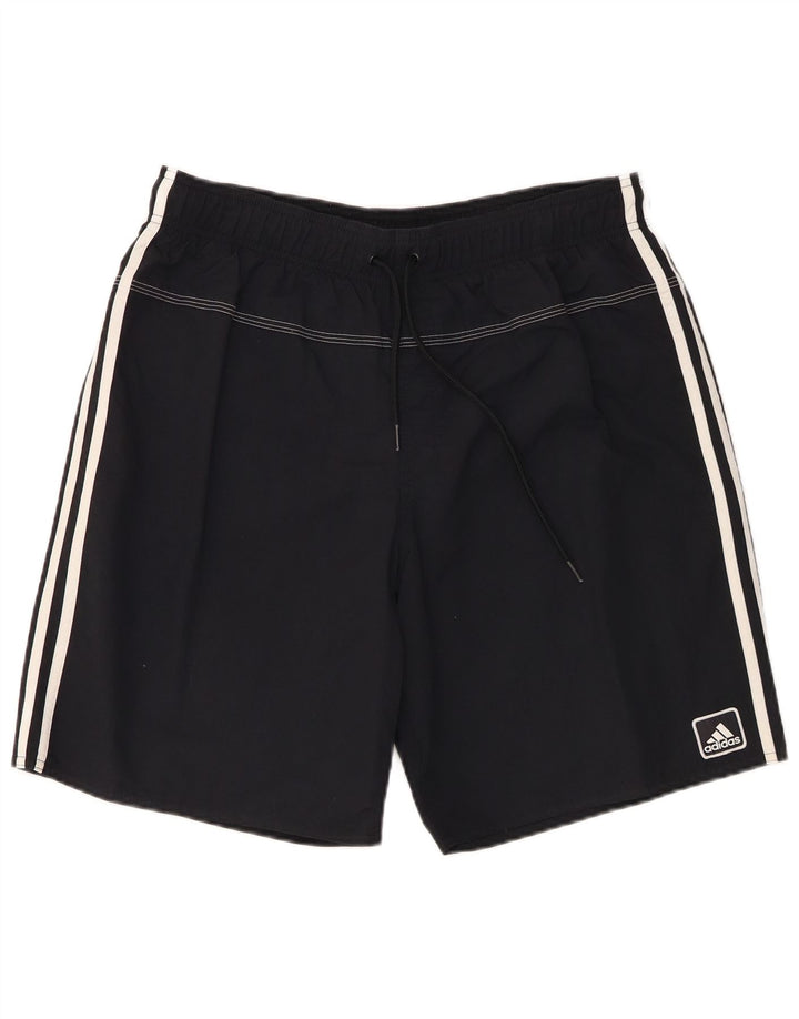 Adidas Short de bain pour homme Large Noir Polyamide