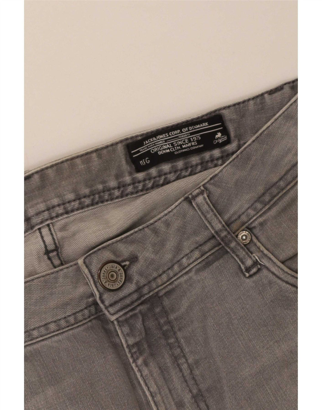 Jack & Jones Jean Skinny Ben W34 L35 Homme Gris