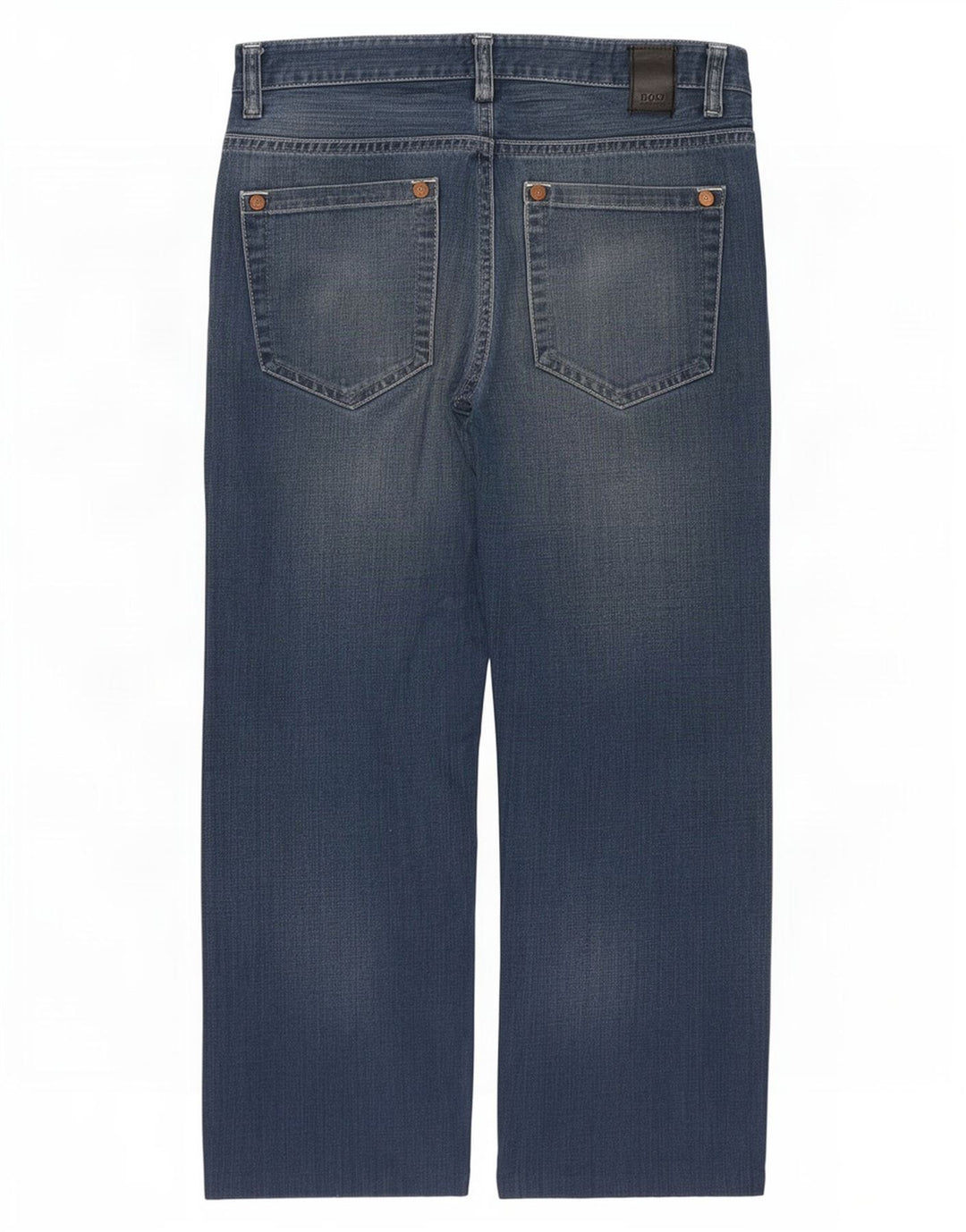 Hugo Boss Jean ample W36 L27 pour homme Bleu