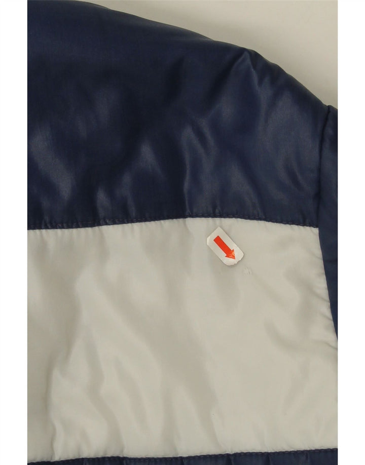 Eliana Veste matelassée pour homme UK 40 Large Bleu marine rayé