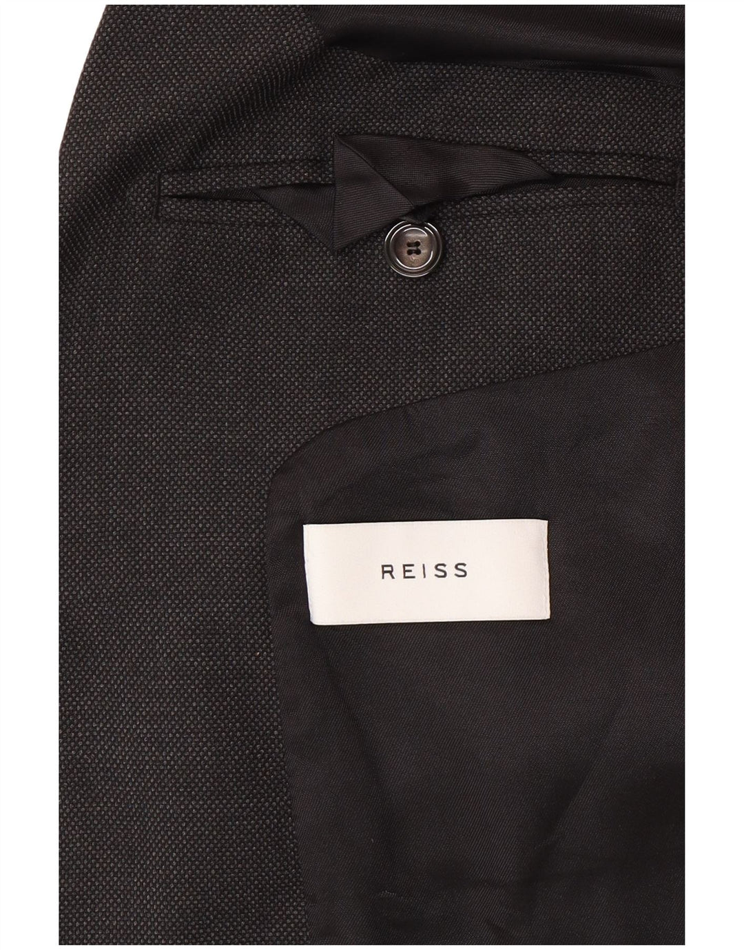 Reiss Veste Blazer 1 Bouton pour Homme UK 36 Petit Gris