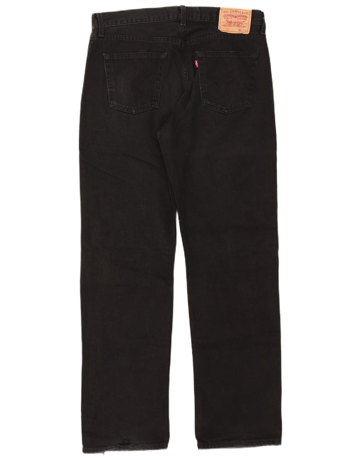Levi's Jean Droit 751 Homme Noir W34 L32 Coton