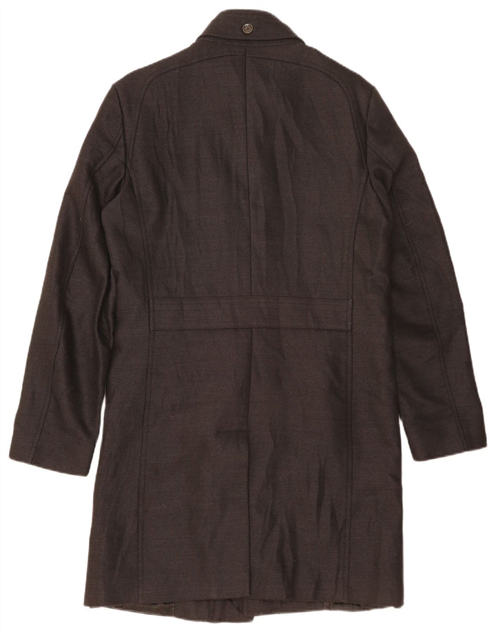 Zara Trench Homme UK 38 Moyen Noir