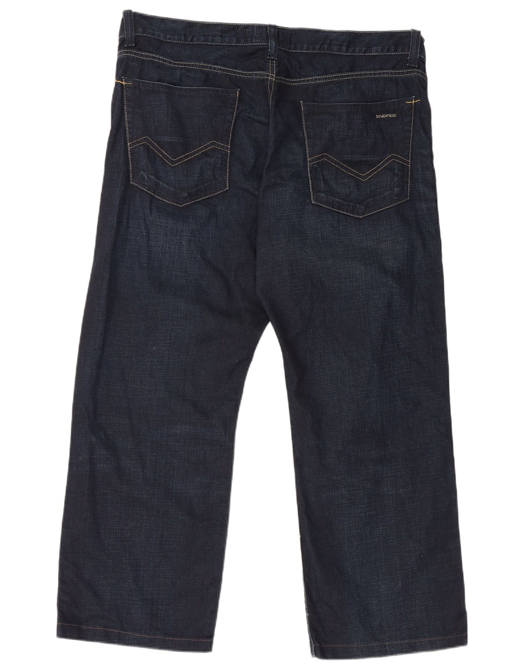 ENERGIE Jean droit homme W38 L27 bleu marine coton