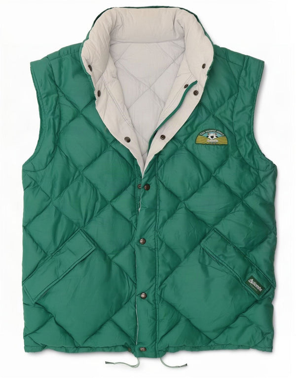 Dolomite Gilet rembourré réversible à capuche pour homme UK 40 Large Vert Colorblock