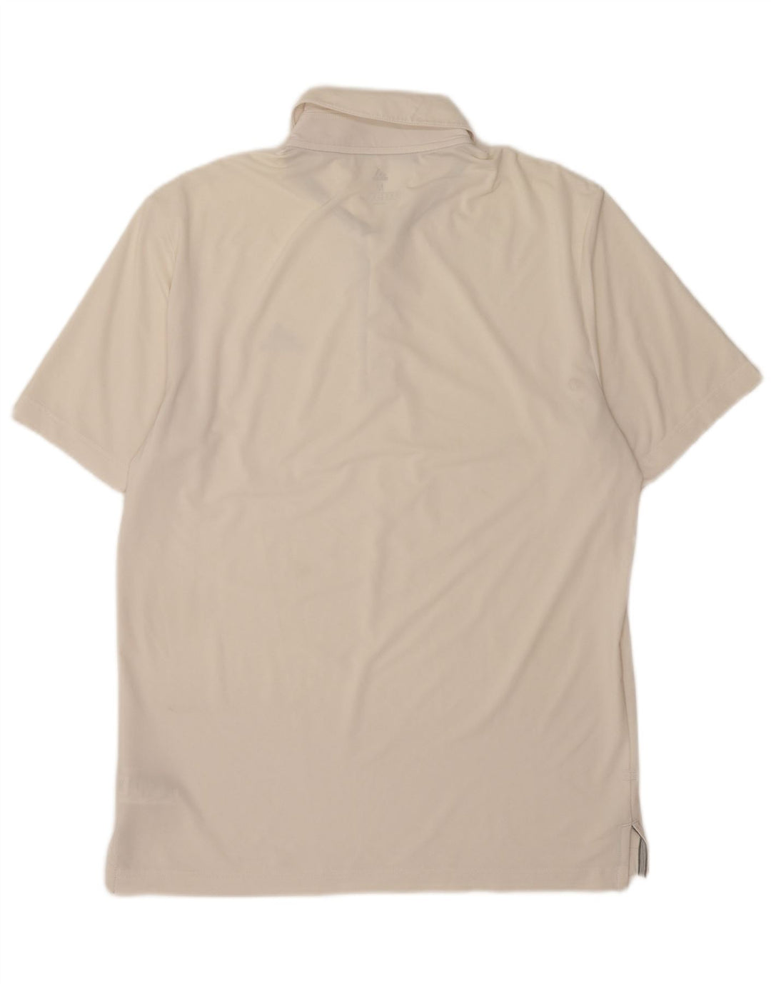 Adidas Polo Homme Blanc Moyen Polyester