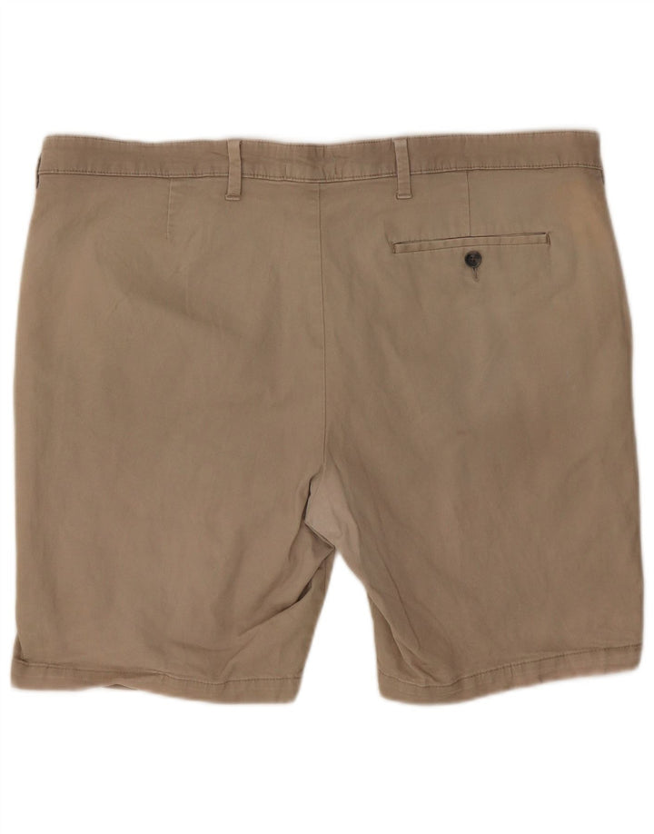 Marks & Spencer Short chino régulier pour homme W34 Large Beige