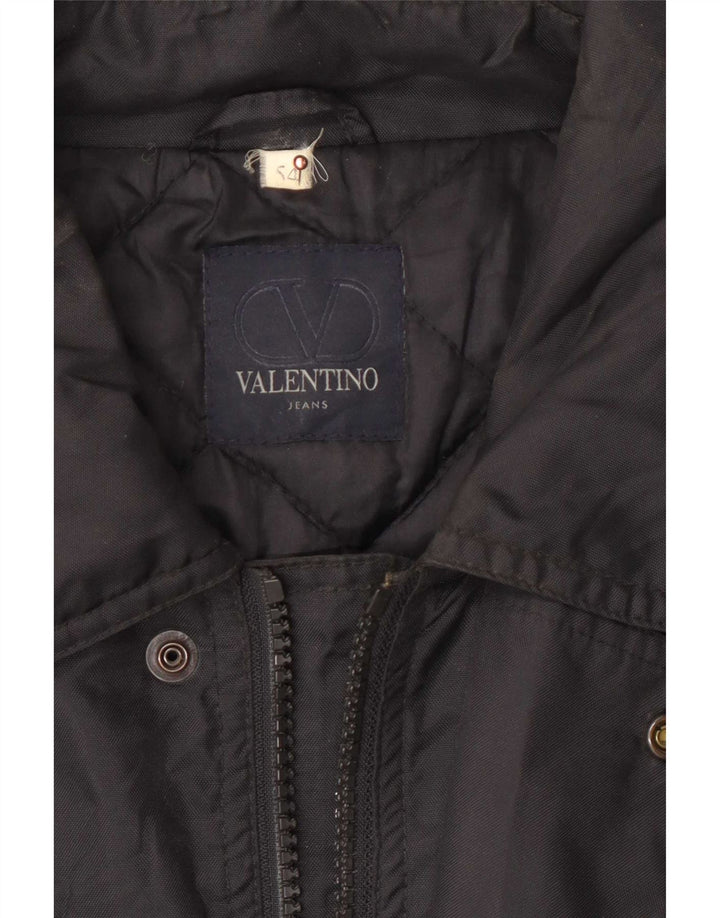 Valentino Manteau Coupe-Vent Homme IT 54 2XL Noir Polyamide