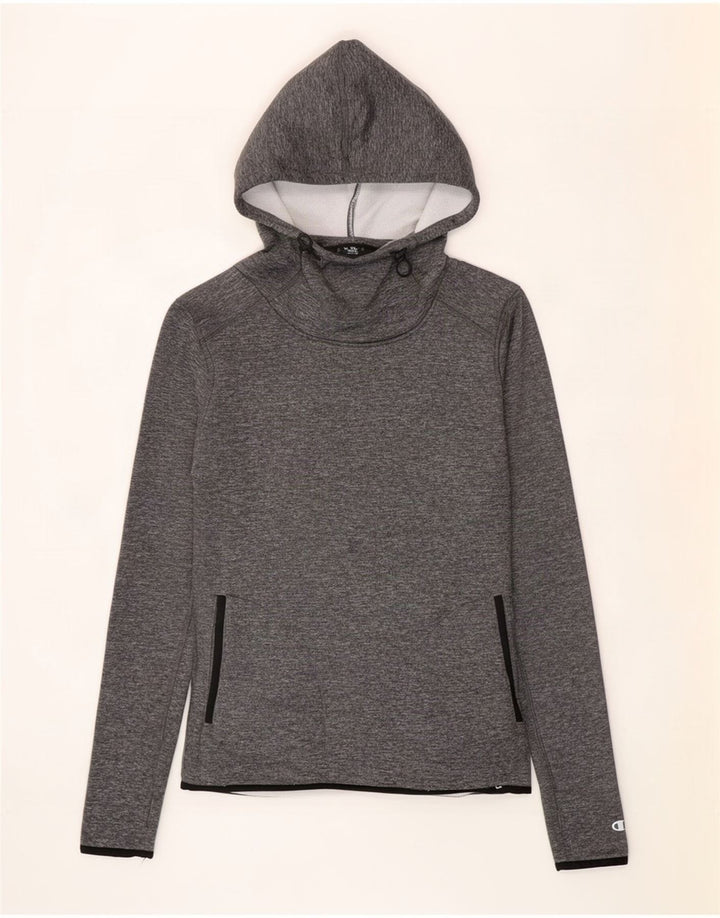 Champion Pull à capuche pour femme UK 12 Gris moyen