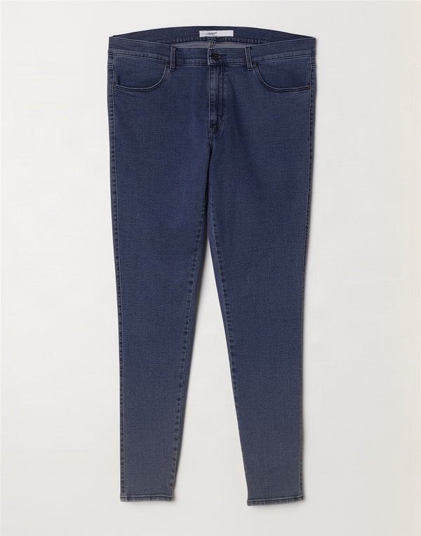 Wrangler Jean skinny taille haute pour femme W40 L32 Bleu coton
