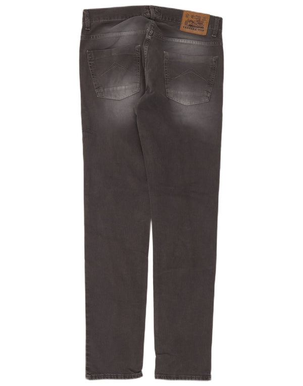 Carrera Jean Slim 717 Homme IT 48 Medium W32 L34 Gris Coton