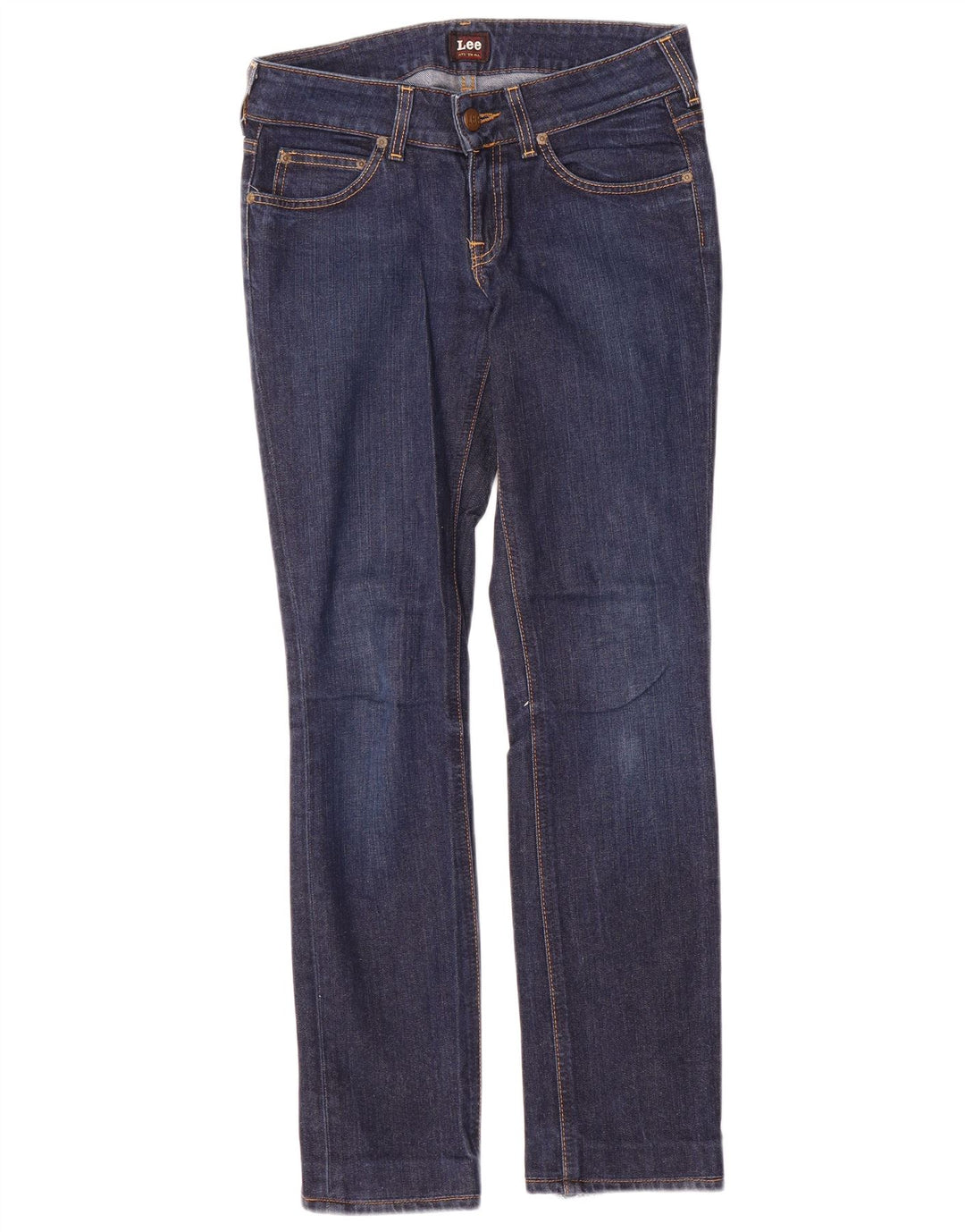 Lee Jean Slim Amy Femme W27 L30 Bleu Marine Coton