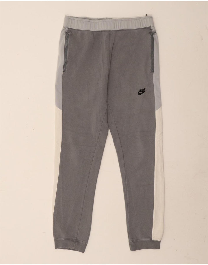 Pantalon de survêtement Nike Homme Pantalon de jogging en coton color block gris moyen